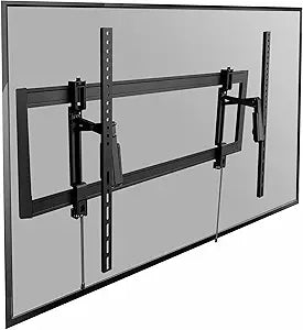 Full-motion TV wall mount bracket on a white background