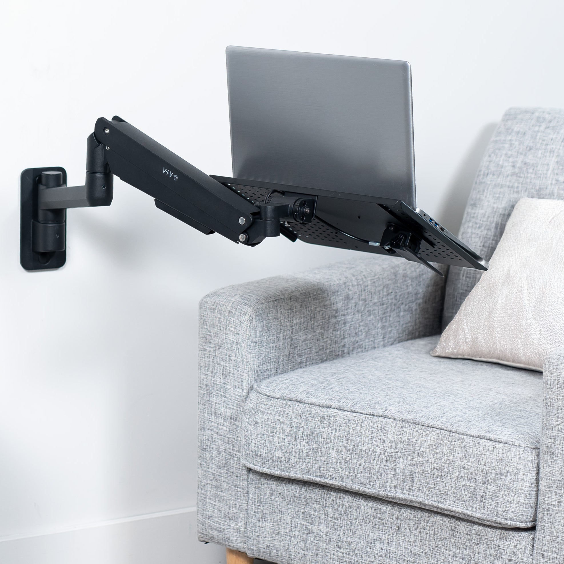 Pneumatic Wall Mounted Laptop Tray