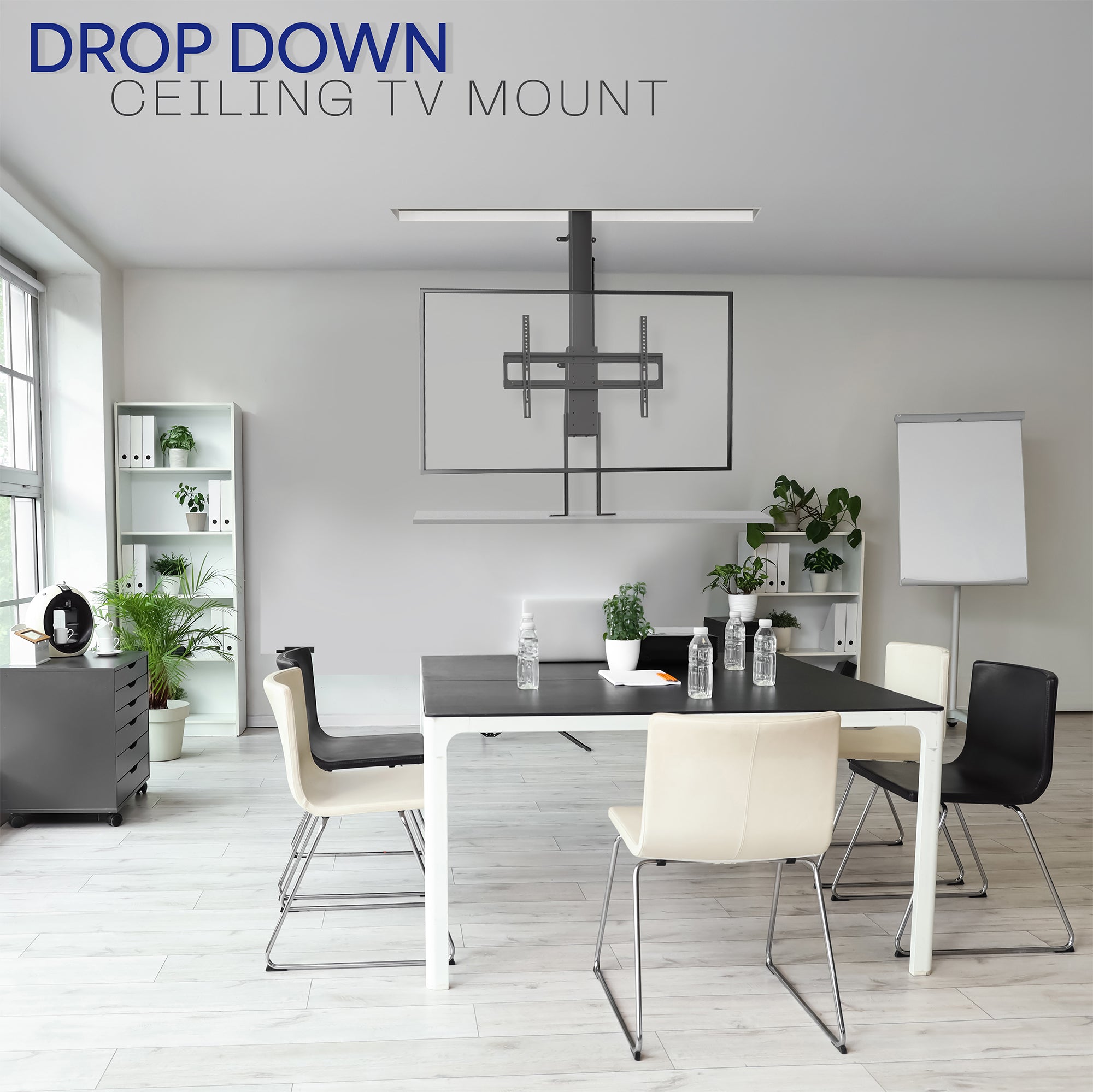 Motorized Large TV Mount with Remote Control