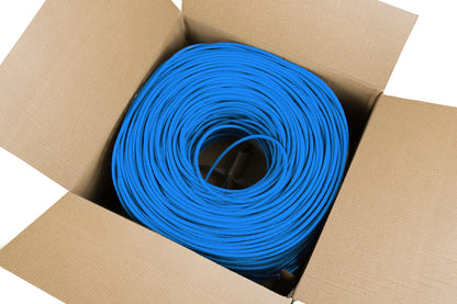 Blue 1,000ft Cat5e Ethernet Cable