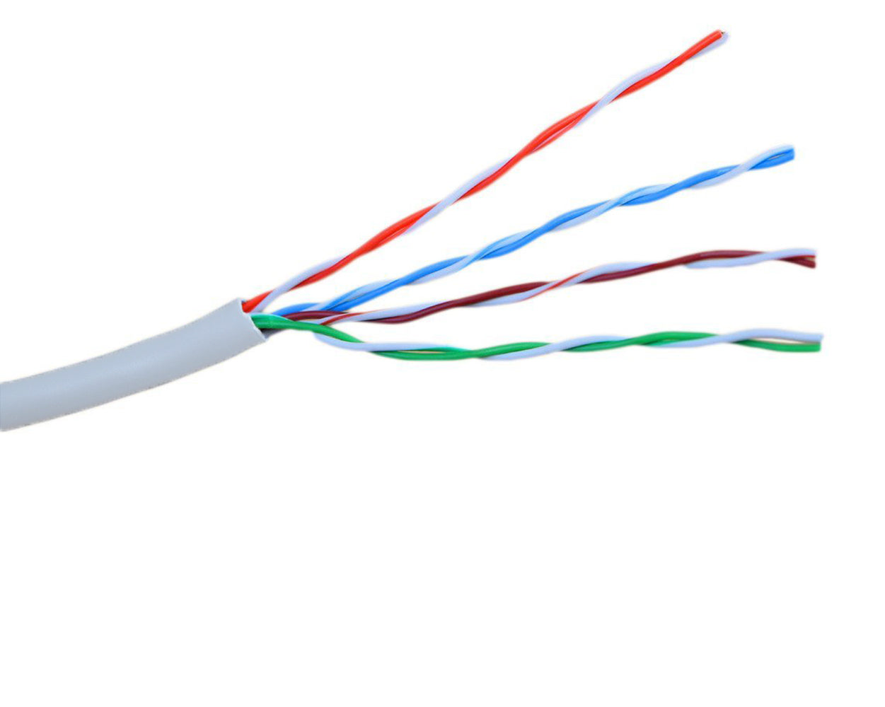 Grey 500ft Cat6 Ethernet Cable