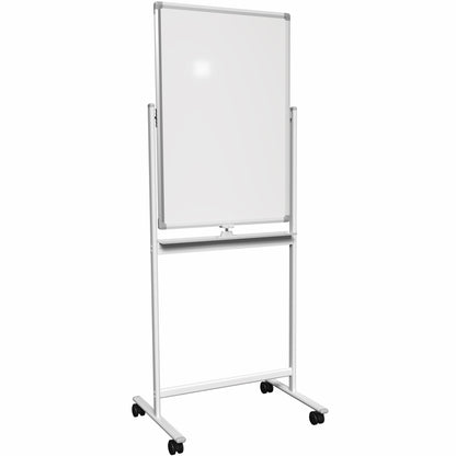 Mobile double sided whiteboard.