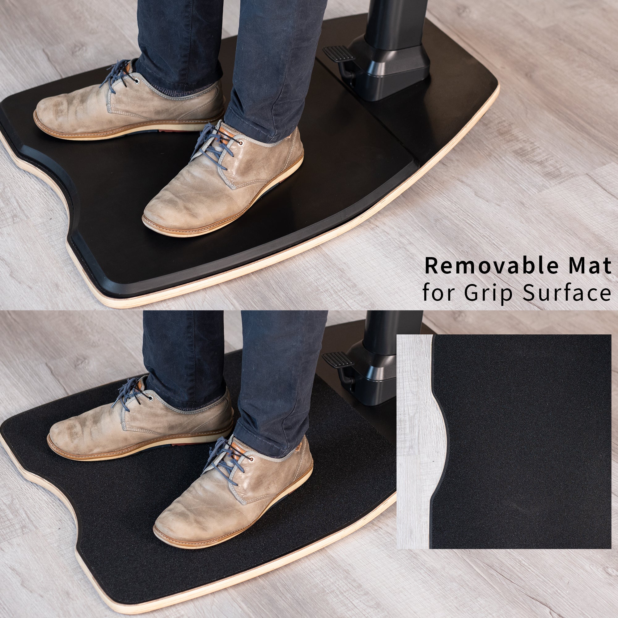 Posture Chair with Anti-Fatigue Mat