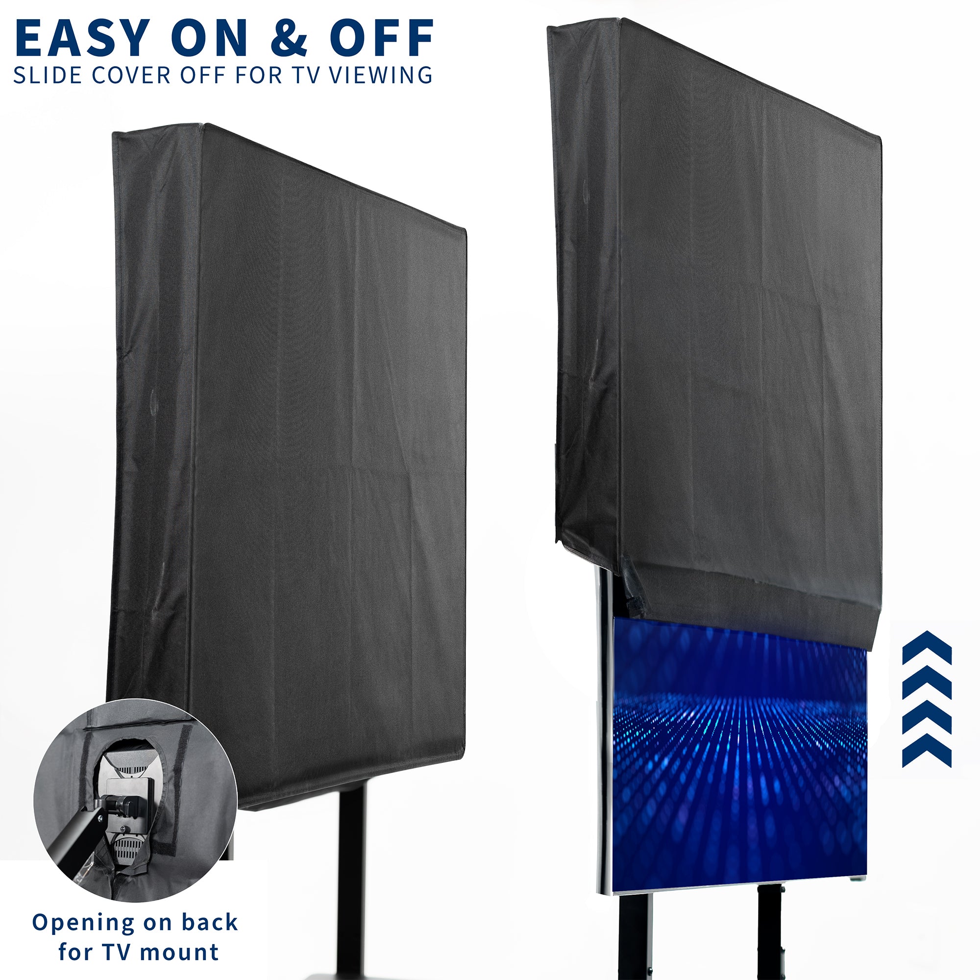 Protective flat screen TV cover.