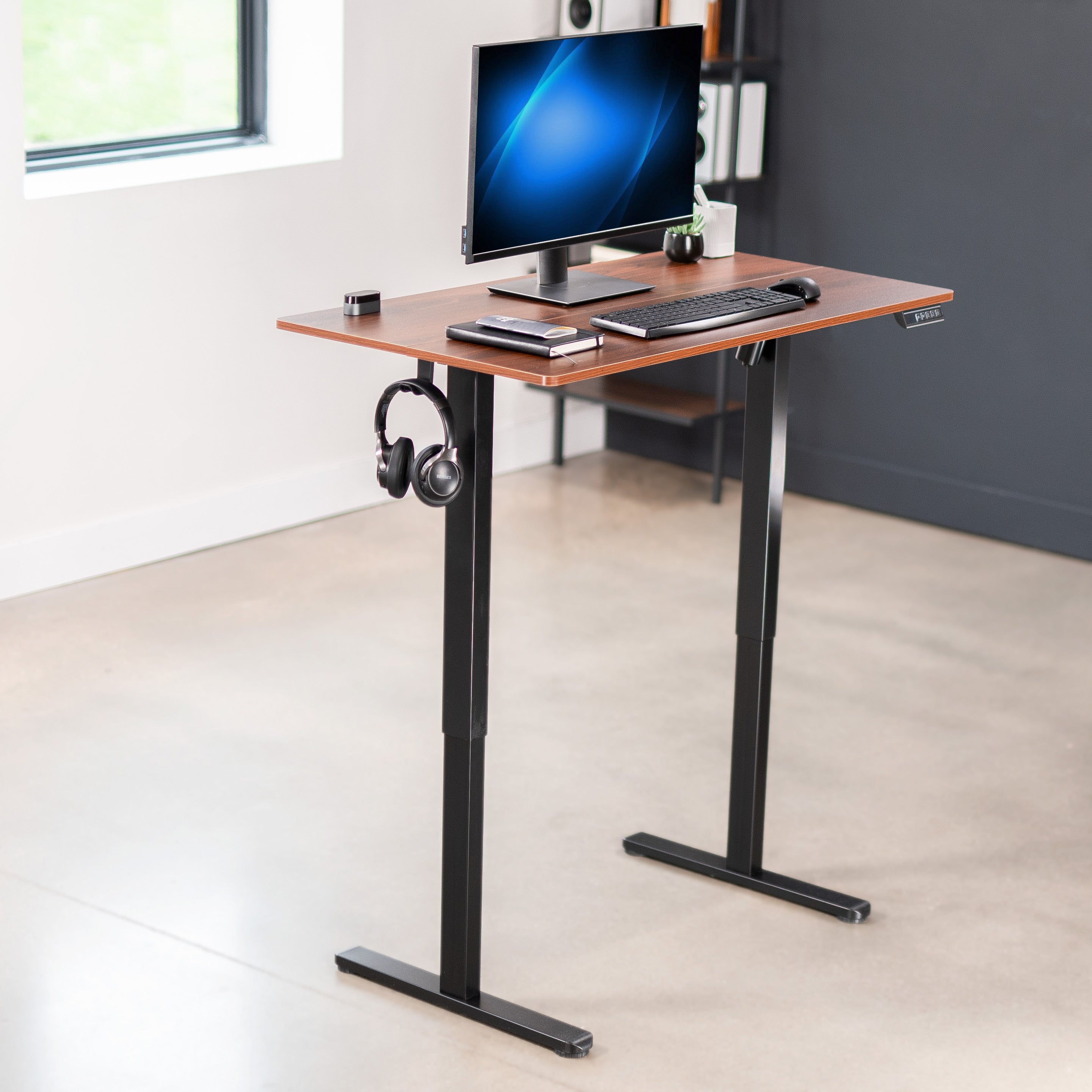 Electric 44" x 24" Sit Stand Desk Workstation