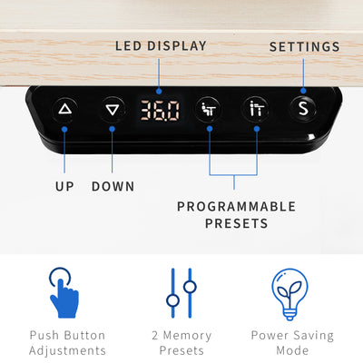 47" x 24" Electric Desk