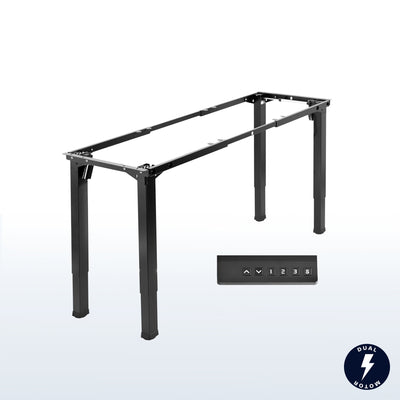 Electric 4-Leg Dual Motor Desk Frame
