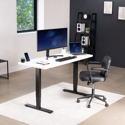 Electric 60” x 24” Stand Up Desk Workstation