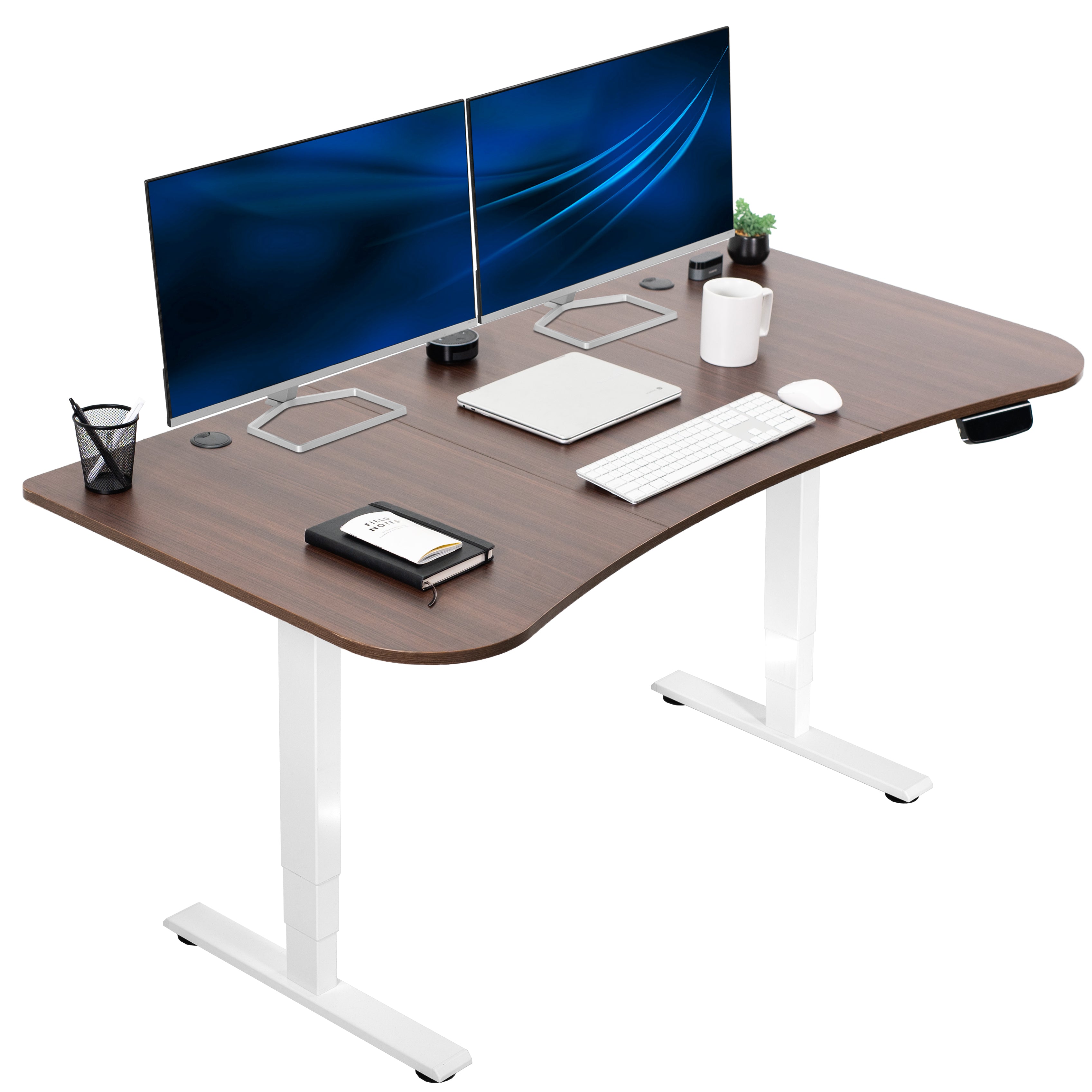 63” x 32” Electric Height Adjustable Stand Up Desk