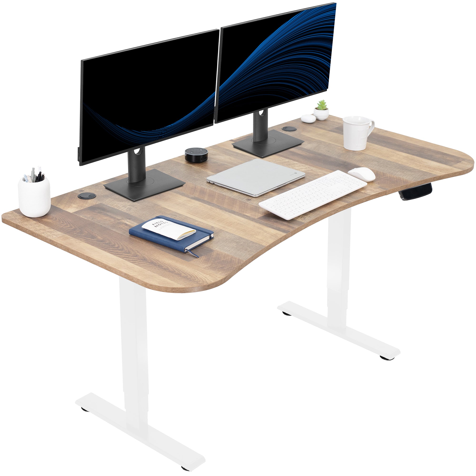 63” x 32” Electric Height Adjustable Stand Up Desk