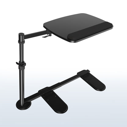 Black, 20in x 15in Swivel Couch Desk