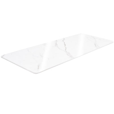 Sturdy desk tabletop for sit or stand electric or manual desk frames.