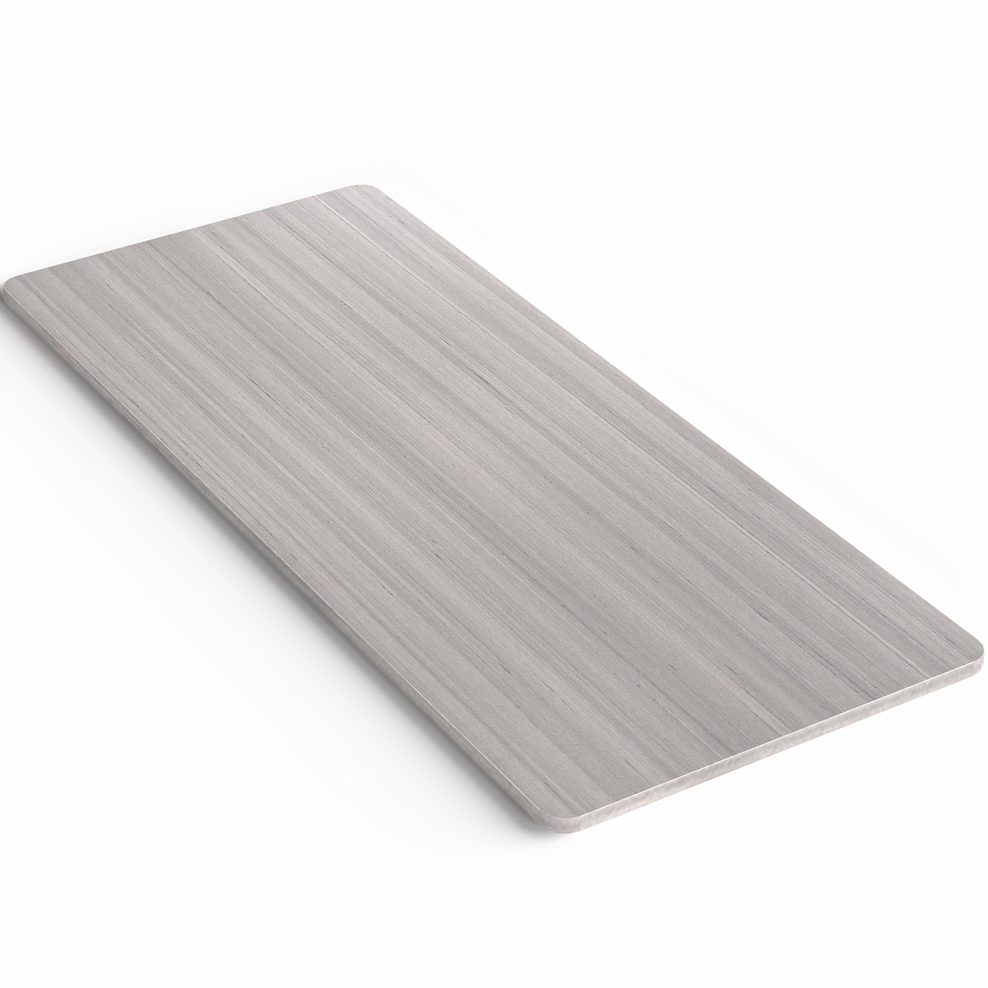 Dark Grey one piece table top on white background