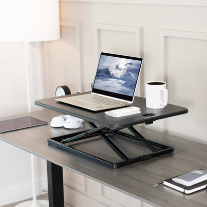 Half extended desk riser from VIVO.