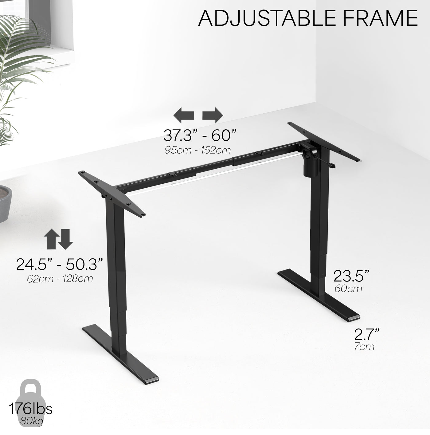 Adjustable Stand Up Desk Frame