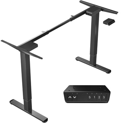 Electric standing dual motor desk frame from VIVO.