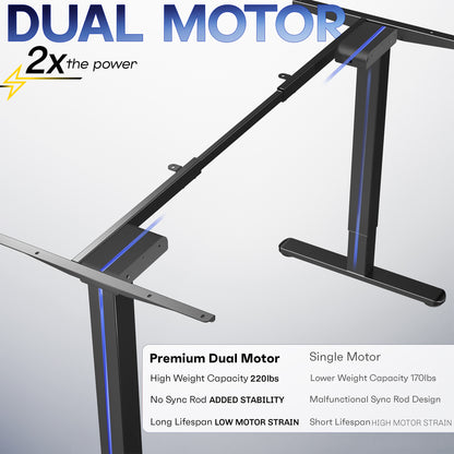 Dual motor strength, 2x the power