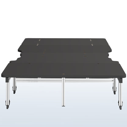 Sleeping platform and storage system designed for all versions of the Rivian R1S. Assemble in minutes and get more space for a wider mattress plus additional storage underneath while still having access to the spare tire well and rear floorboards. Breaks down quickly so you can get back on the road in a flash.