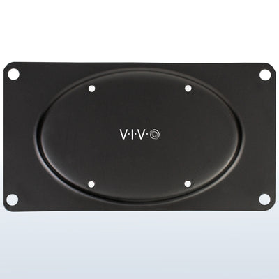 Sturdy VESA monitor mount adapter.