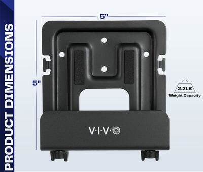 Black Nintendo Switch wall mount from VIVO.