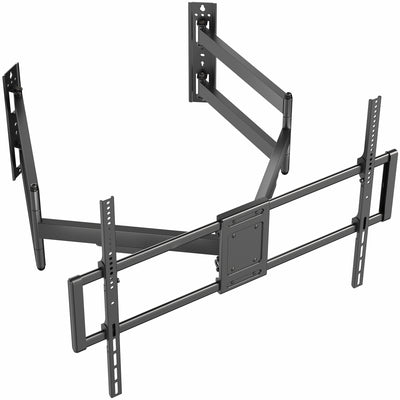 Corner Large TV Wall Mount for 46" to 100" Screens on a white background