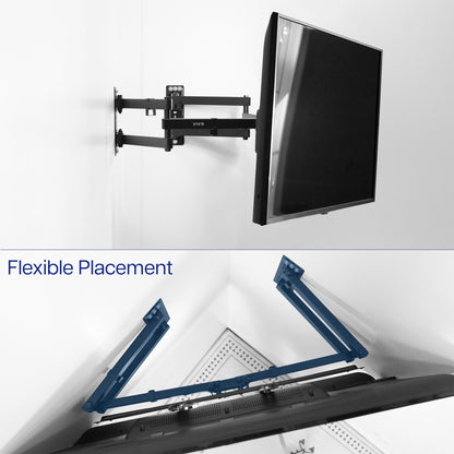 Flexible placement and positioning of your TV.