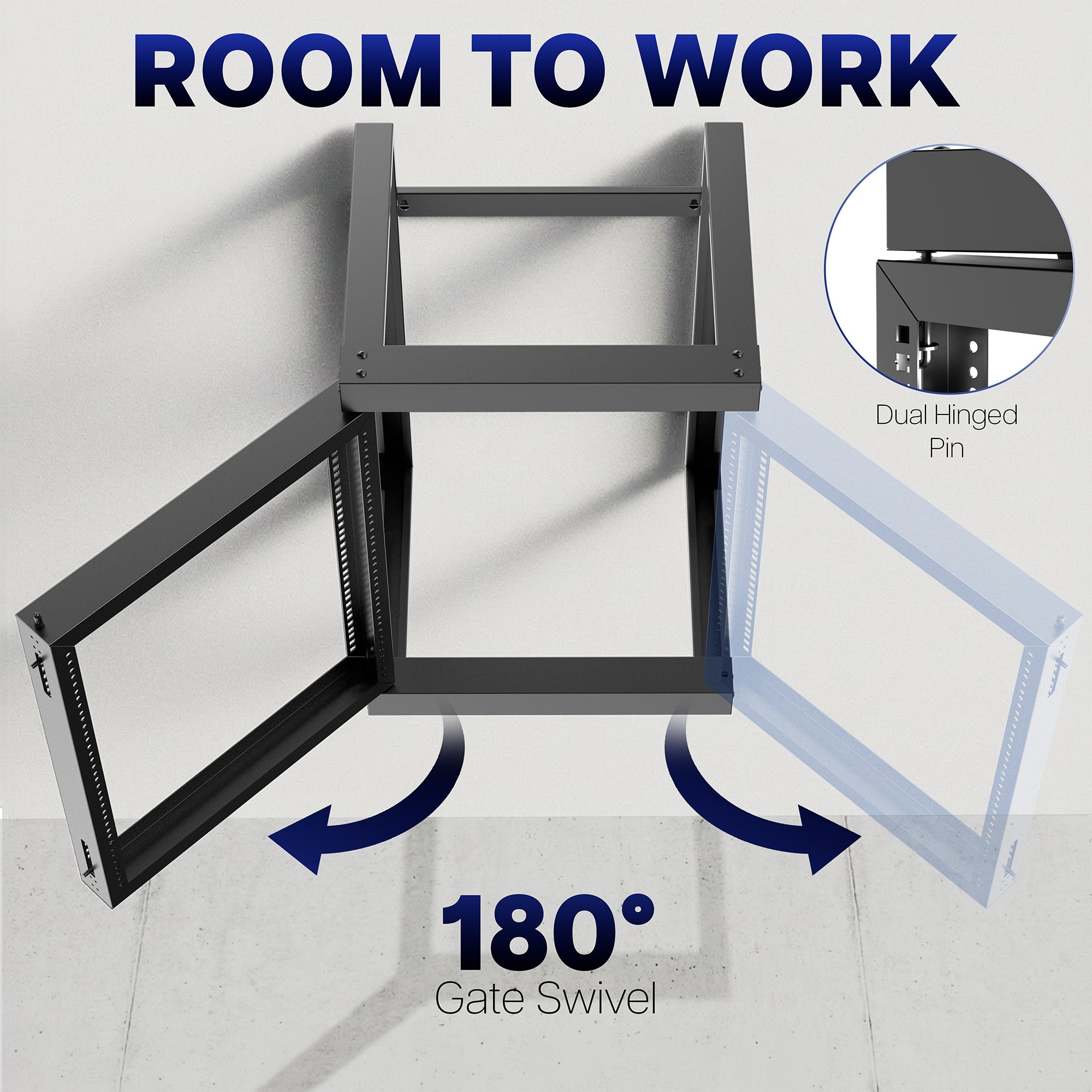 12U Wall Mounted Server Cabinet