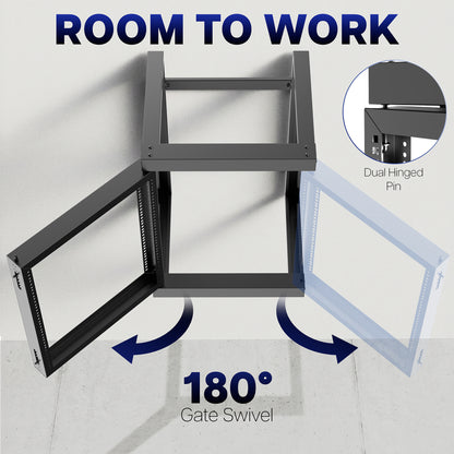 12U Wall Mounted Server Cabinet