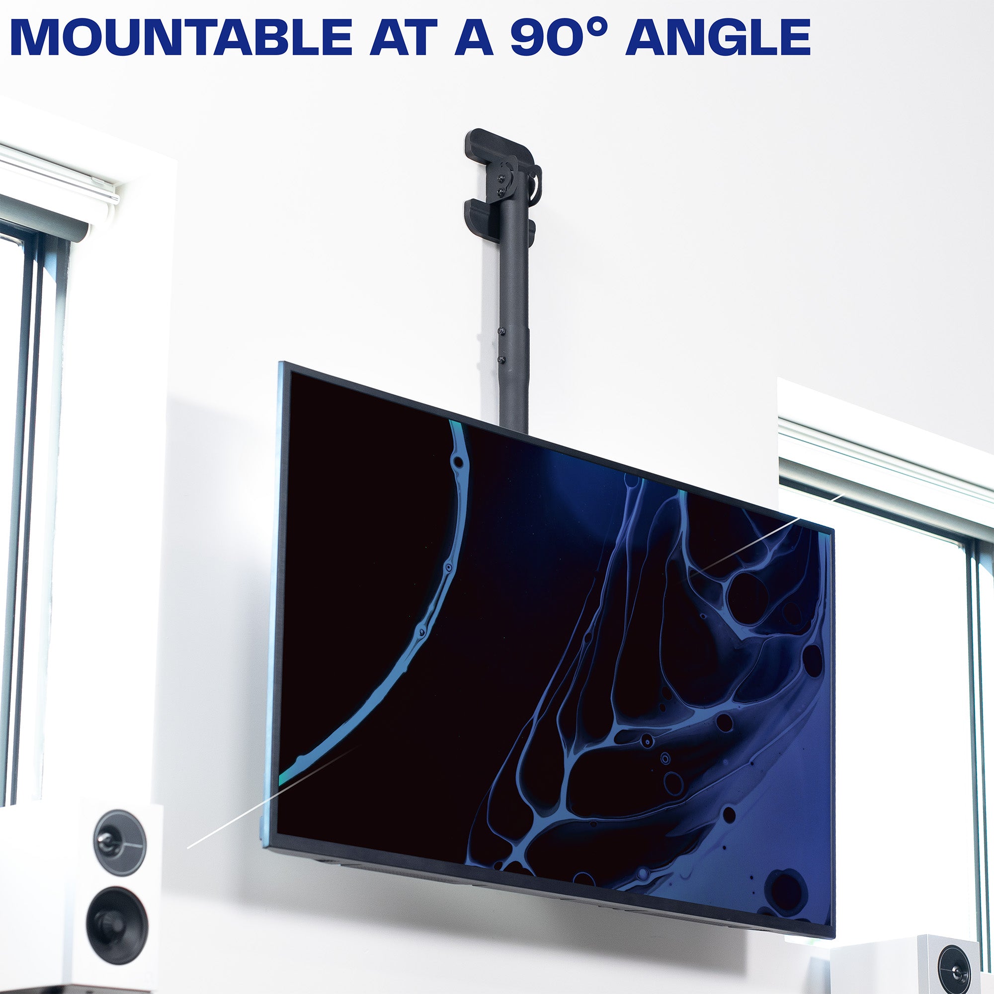 TV Ceiling Mount with Extension Pole