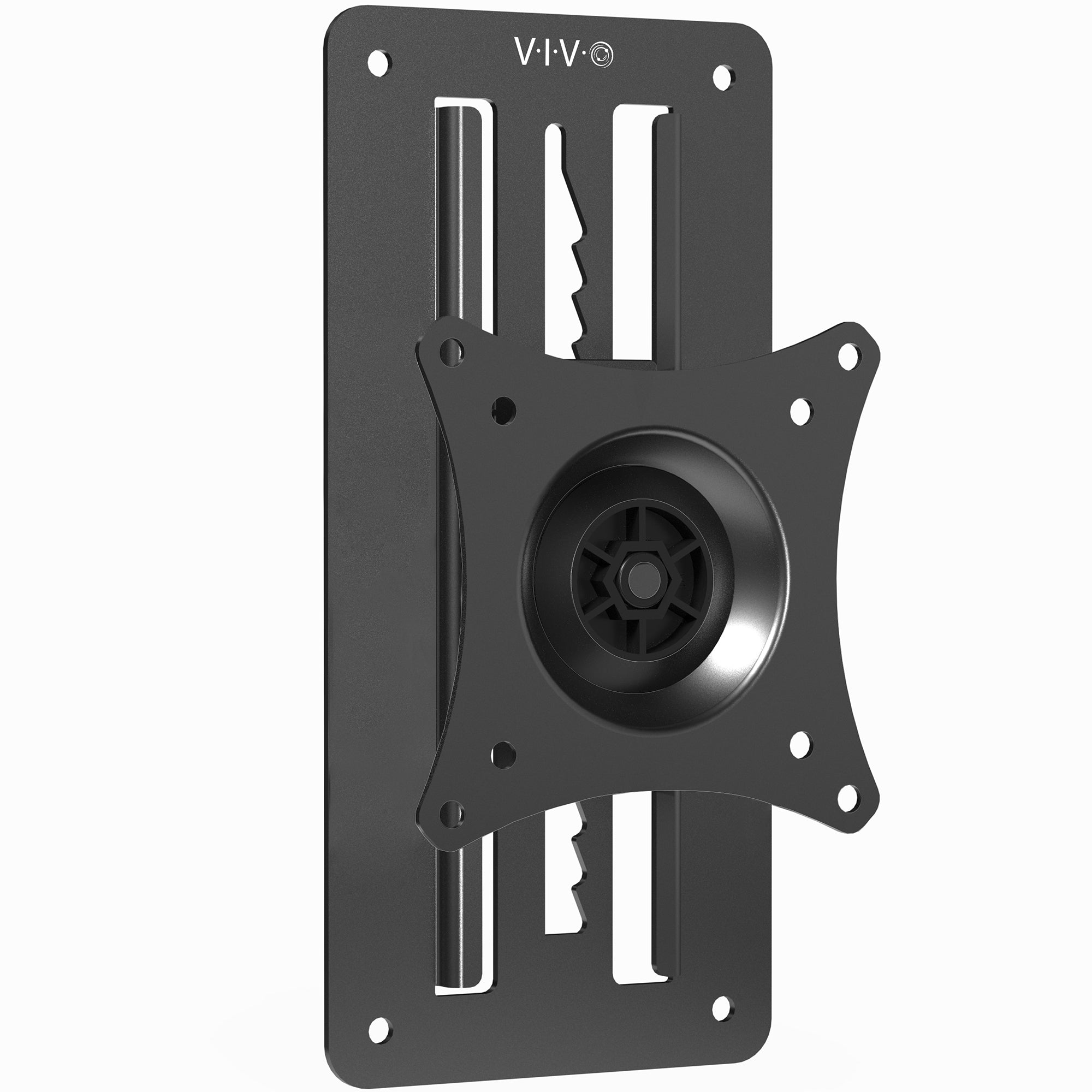 Sturdy steel VESA wall mount with articulation and height adjustment.