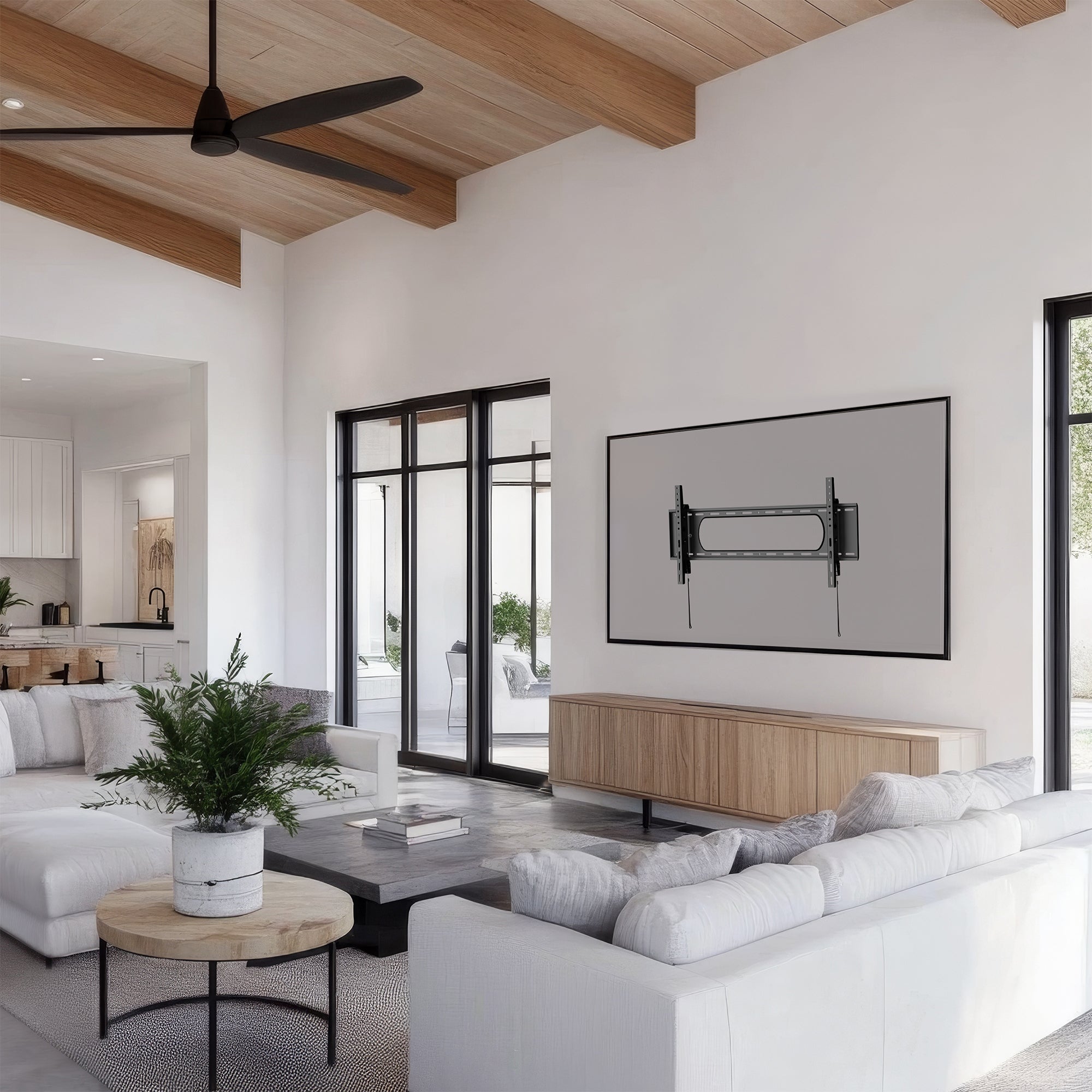Ultra Heavy Duty Tilting Wall Mount for 37” to 90” TVs