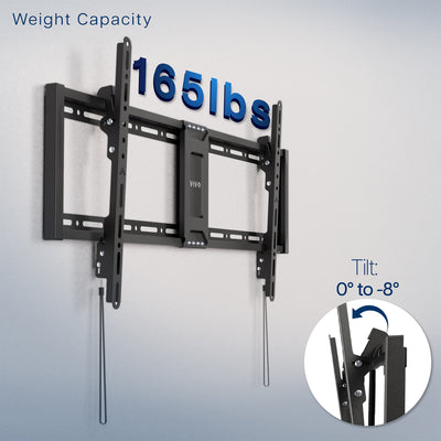 Sturdy adjustable TV wall mount.