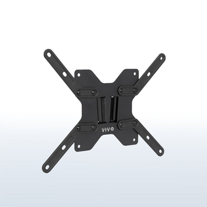 Anti-rust RV VESA TV mount for large screens featuring easy installation and removal and all necessary hardware included. Suitable for indoor or outdoor mounting.