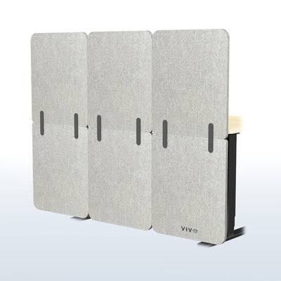 Full Height Clamp-on Desk Privacy Panels (x3)