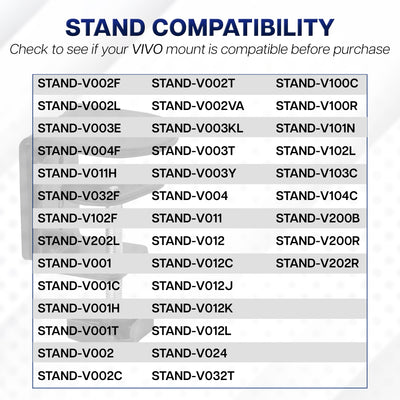 Compatible stands and mounts for spare part c-clamp