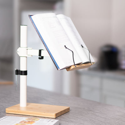 Light Wood Book Stand