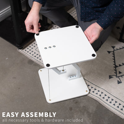 Easy assembly with all necessary hardware and tools included.