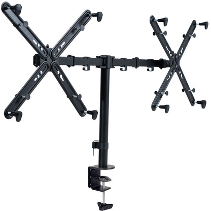 Dual 17" to 32" Monitor Desk Mount with VESA Adapter Bracket