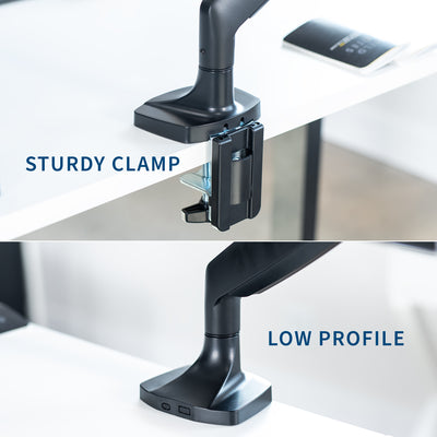 VIVO Premium Aluminum Heavy Duty Single Monitor Arm for Ultrawide Monitors