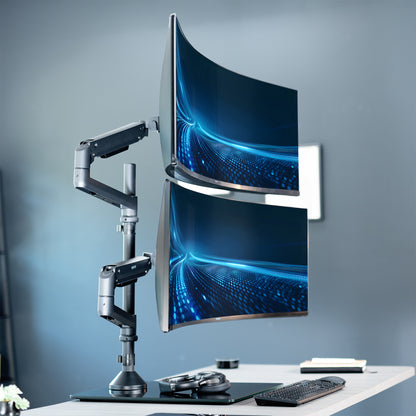 Dual Ultrawide Monitor Desk Stand - Up to 49" Screens