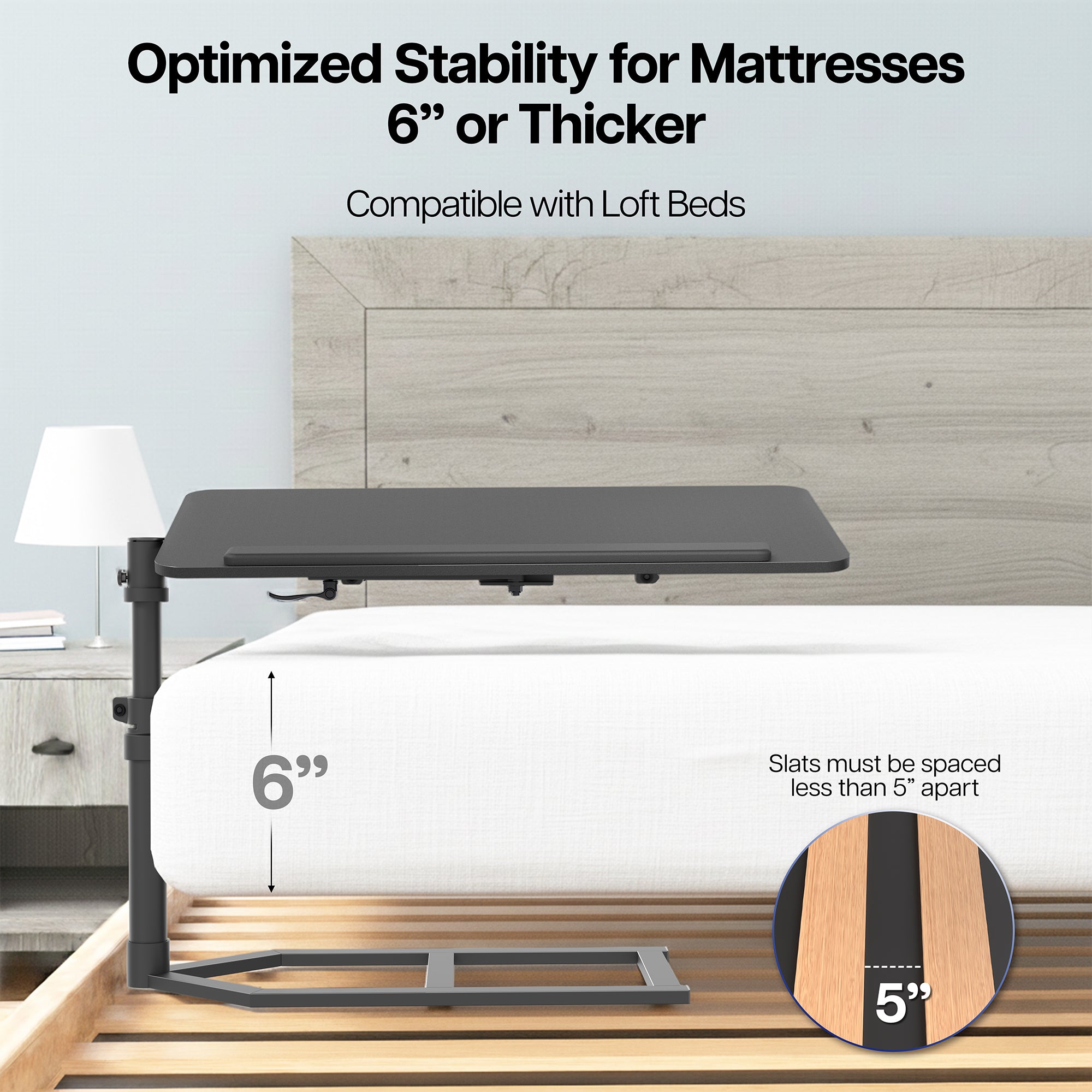 Sidekiix by VIVO Under Mattress Desk