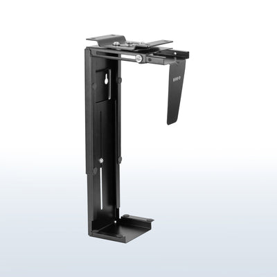 Convenient under desk or wall PC mount.