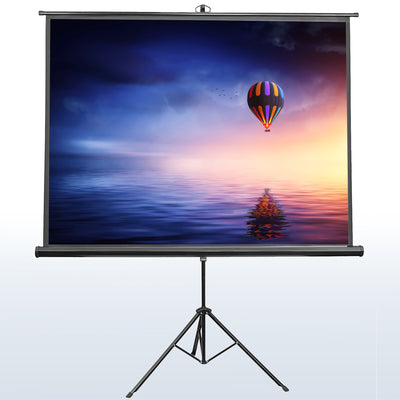100in Portable Tripod Projector Screen 4:3