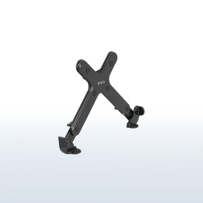 Heavy-duty VESA compatible laptop holder.