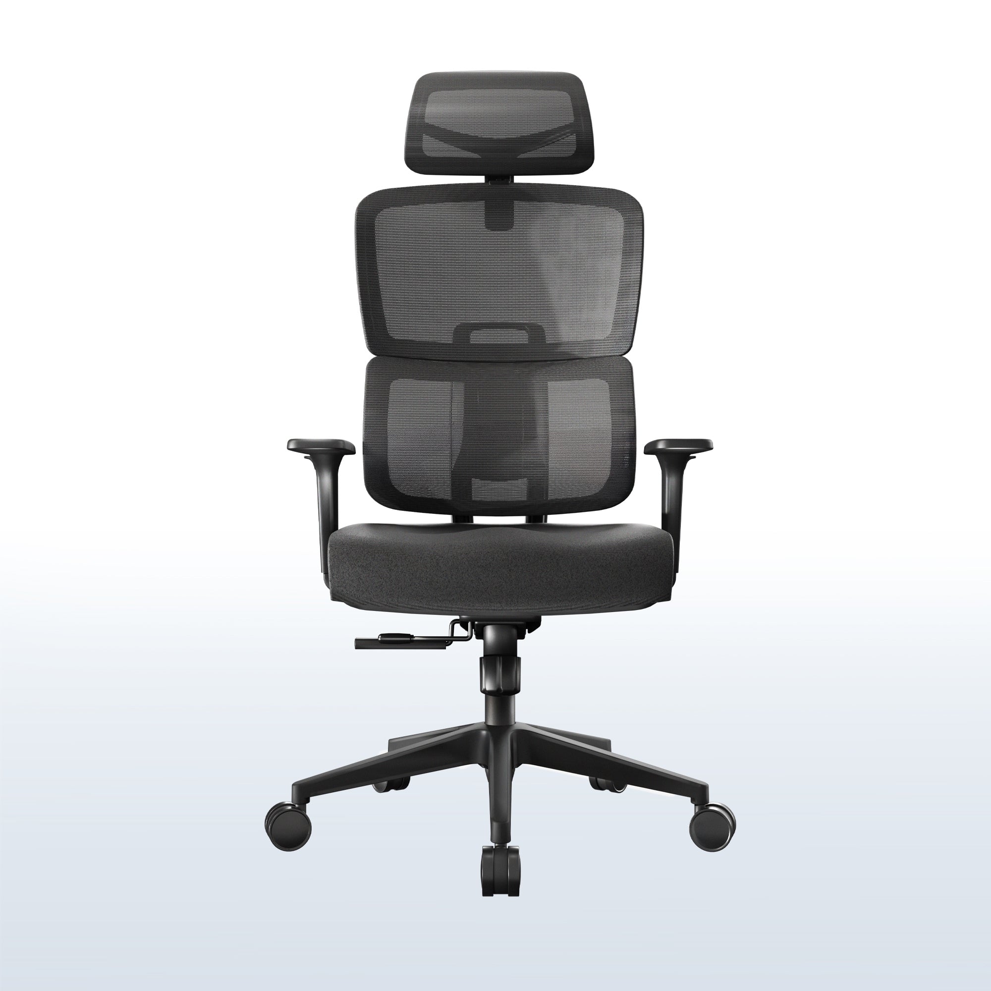 Ergonomic Office Chair on a white gradient background