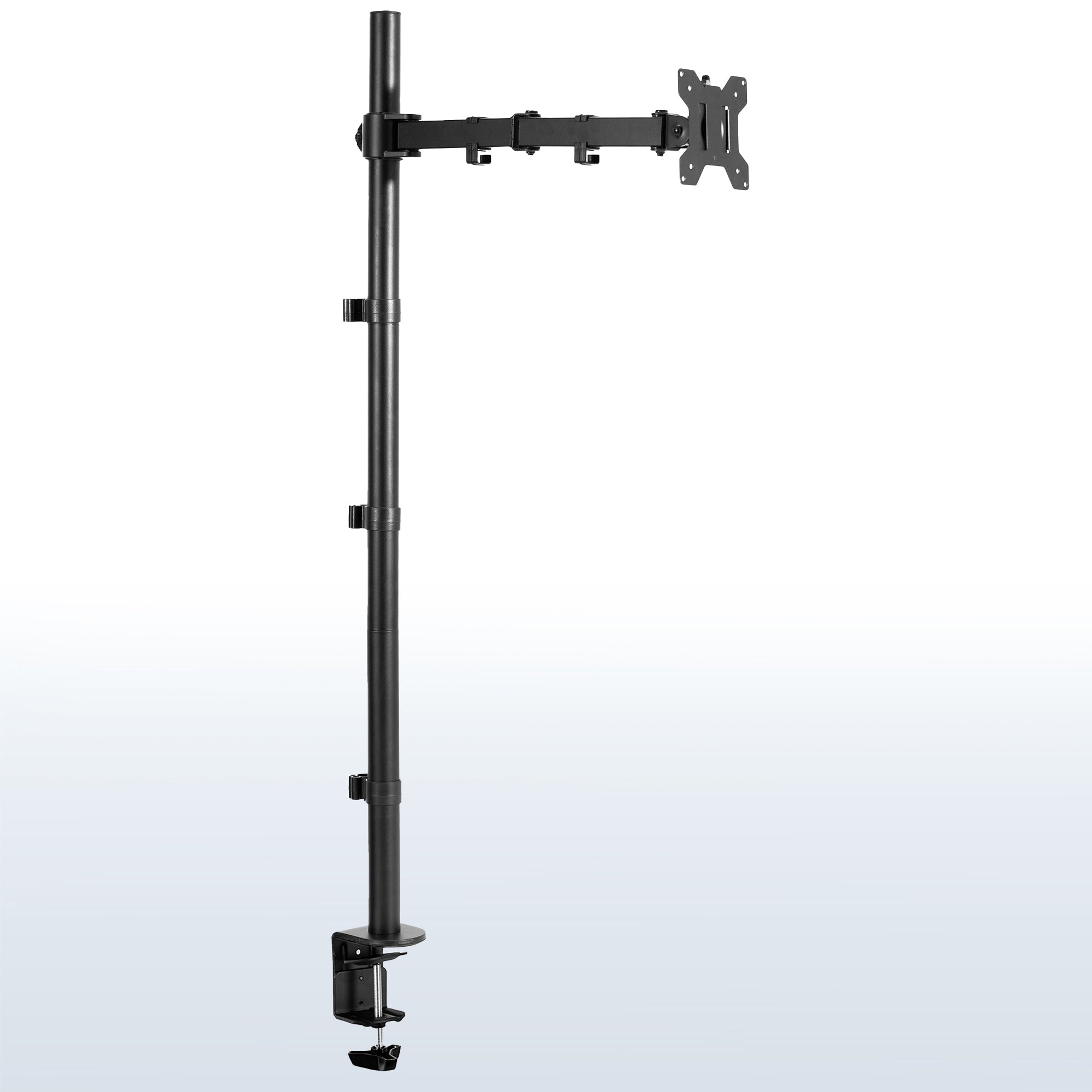 Single Monitor Extra Tall Desk Mount - Up to 38" Screens