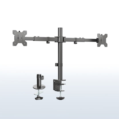 Dual 21” to 32” Monitor Telescoping Desk Stand