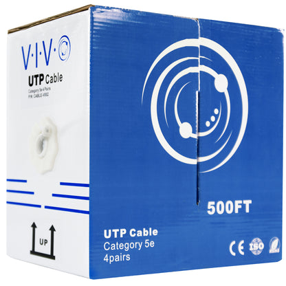 Grey 500ft Cat5e Ethernet Cable