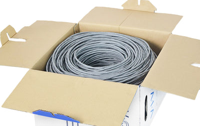 Grey 500ft Cat6 Ethernet Cable