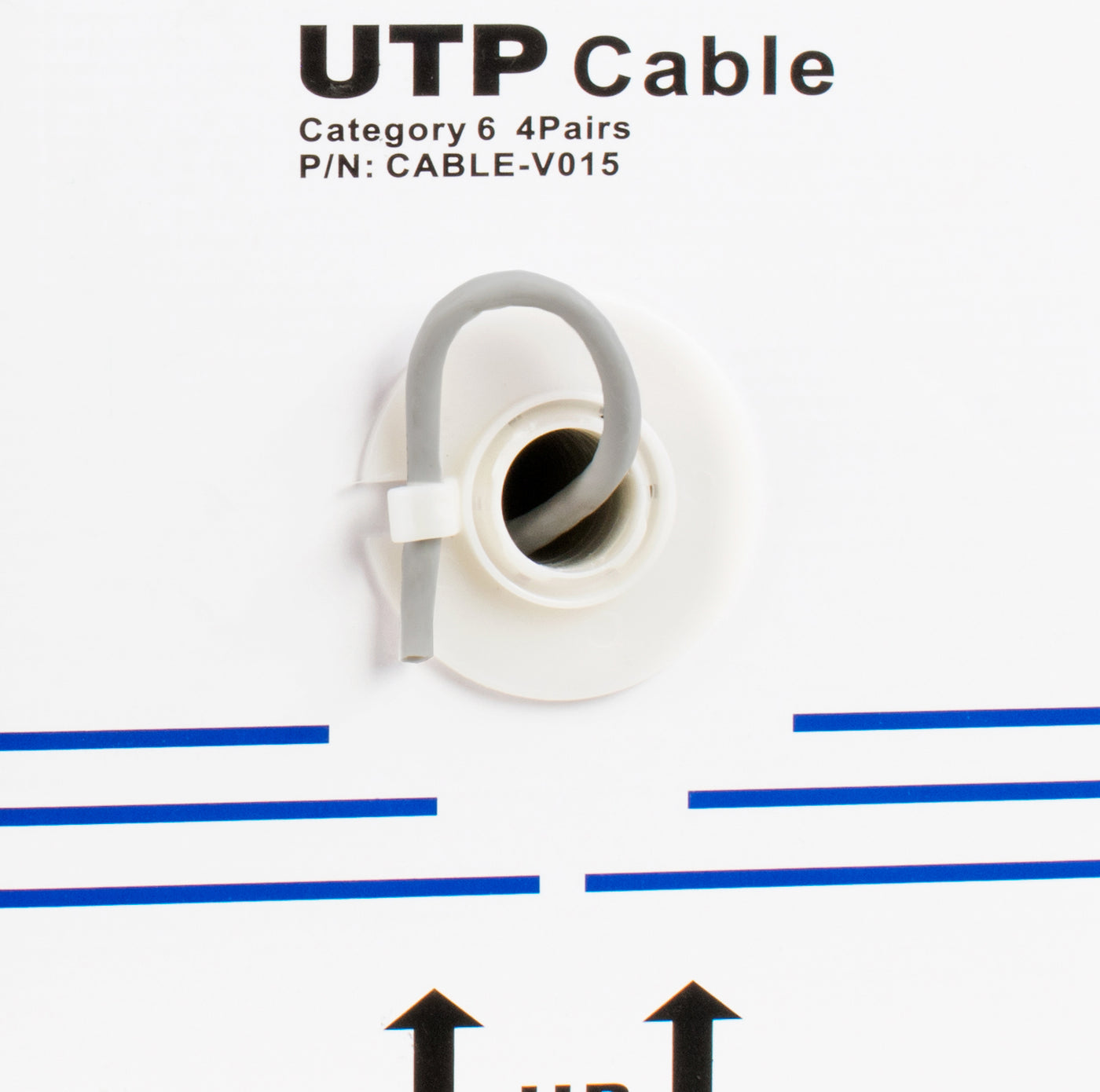 Grey 250ft Cat6 (CCA) Ethernet Cable